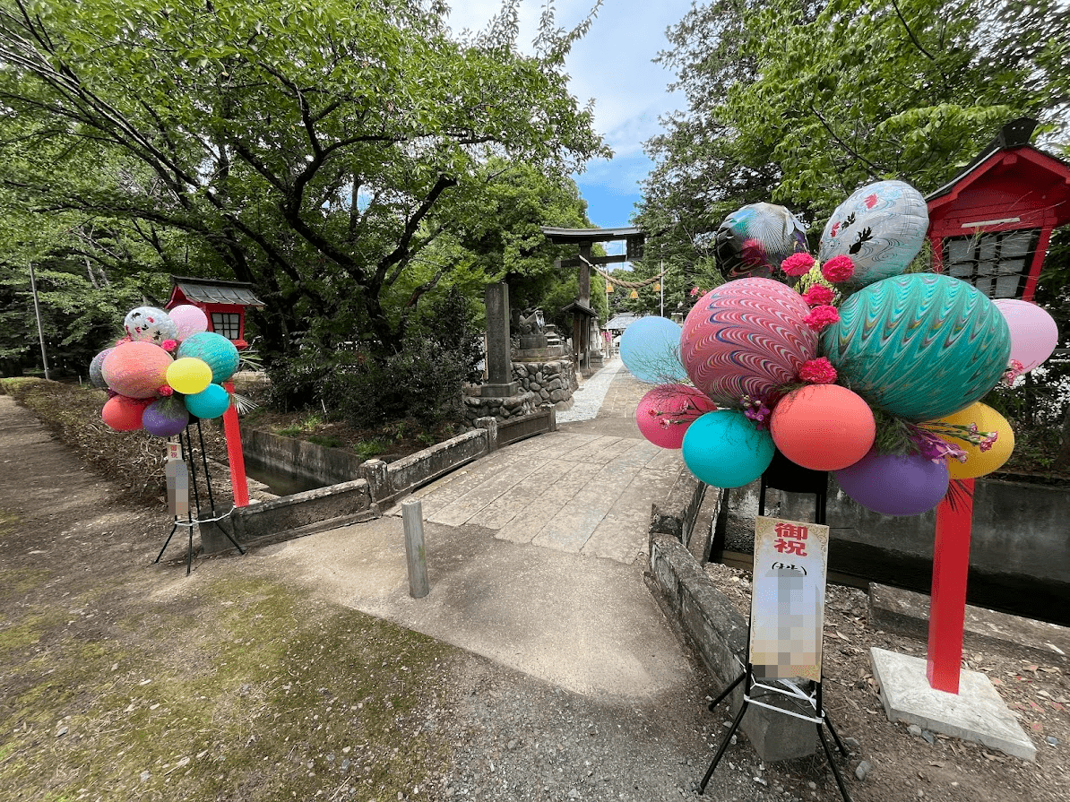 上之雷電さま縁日